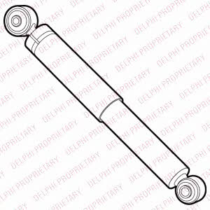 D2253384 Delphi Амортизатор подвески задний масляный