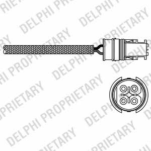 ES2028812B1 Delphi Датчик кислородный / Лямбда-зонд
