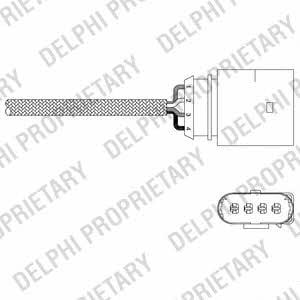 Delphi ES20340-12B1 Датчик кисневий / Лямбда-зонд ES2034012B1: Купити в Україні - Добра ціна на EXIST.UA!