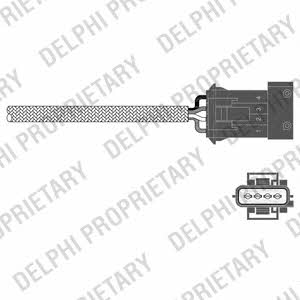 Delphi ES20341-12B1 Датчик кисневий / Лямбда-зонд ES2034112B1: Купити в Україні - Добра ціна на EXIST.UA!