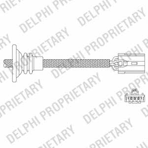 Delphi ES11038-12B1 Датчик кисневий / Лямбда-зонд ES1103812B1: Купити в Україні - Добра ціна на EXIST.UA!