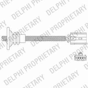 Delphi ES11043-12B1 Датчик кисневий / Лямбда-зонд ES1104312B1: Купити в Україні - Добра ціна на EXIST.UA!