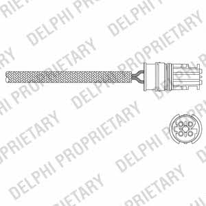 Delphi ES11051-12B1 Датчик кисневий / Лямбда-зонд ES1105112B1: Приваблива ціна - Купити в Україні на EXIST.UA!
