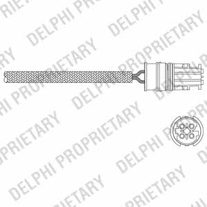 Delphi ES11060-12B1 Датчик кисневий / Лямбда-зонд ES1106012B1: Приваблива ціна - Купити в Україні на EXIST.UA!