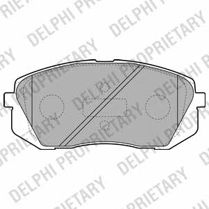Delphi Тормозные колодки дисковые, комплект – цена 1401 UAH