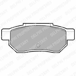 Delphi LP772 Тормозные колодки дисковые, комплект LP772: Отличная цена - Купить в Украине на EXIST.UA! LP772 Delphi Тормозные колодки дисковые, комплект