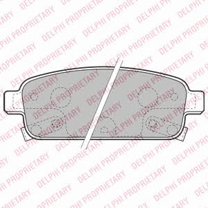 Delphi Тормозные колодки дисковые, комплект – цена 1038 UAH