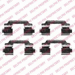 Delphi LX0426 Комплект монтажний гальмівних колодок LX0426: Купити в Україні - Добра ціна на EXIST.UA!