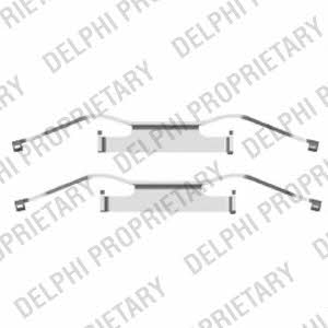 Delphi LX0439 Комплект монтажний гальмівних колодок LX0439: Купити в Україні - Добра ціна на EXIST.UA!