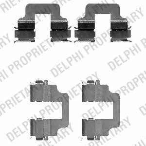 Delphi LX0473 Комплект монтажний гальмівних колодок LX0473: Купити в Україні - Добра ціна на EXIST.UA!