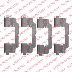 Delphi LX0475 Комплект монтажний гальмівних колодок LX0475: Купити в Україні - Добра ціна на EXIST.UA!
