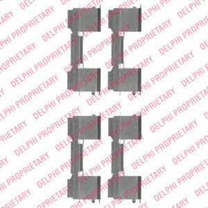 Delphi LX0478 Комплект монтажний гальмівних колодок LX0478: Купити в Україні - Добра ціна на EXIST.UA!