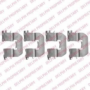 Delphi LX0520 Комплект монтажний гальмівних колодок LX0520: Купити в Україні - Добра ціна на EXIST.UA!