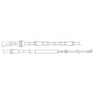 LZ0212 Delphi Датчик зносу гальмівних колодок