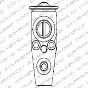 Delphi TSP0585120 Клапан розширювальний кондиціонеру TSP0585120: Купити в Україні - Добра ціна на EXIST.UA!