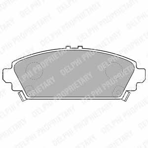 Delphi LP1526 Тормозные колодки дисковые, комплект LP1526: Отличная цена - Купить в Украине на EXIST.UA! LP1526 Delphi Тормозные колодки дисковые, комплект