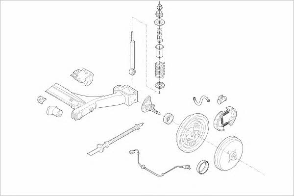Delphi VW-01871-R Подвеска колеса VW01871R: Купить в Украине - Отличная цена на EXIST.UA! VW01871R Delphi Подвеска колеса