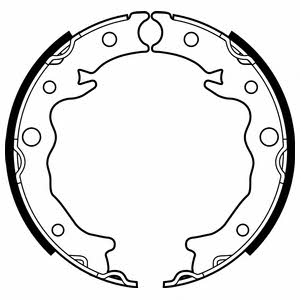 Delphi LS2089 Колодки гальмівні стояночного гальма LS2089: Купити в Україні - Добра ціна на EXIST.UA!