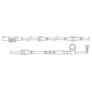 LZ0245 Delphi Датчик износа тормозных колодок