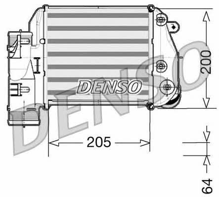 DENSO DIT02025 Інтеркулер DIT02025: Купити в Україні - Добра ціна на EXIST.UA!
