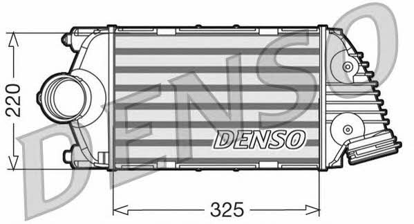 DIT28015 DENSO Інтеркулер
