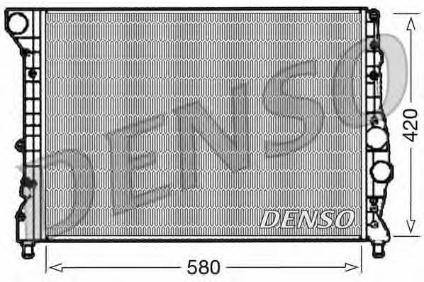 DENSO DRM01001 Радіатор охолодження двигуна DRM01001: Купити в Україні - Добра ціна на EXIST.UA!