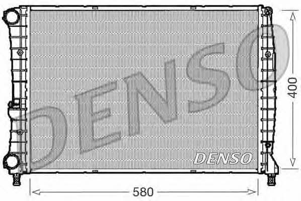 DENSO DRM01002 Радіатор охолодження двигуна DRM01002: Приваблива ціна - Купити в Україні на EXIST.UA!