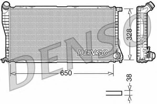 DENSO DRM05002 Радіатор охолодження двигуна DRM05002: Купити в Україні - Добра ціна на EXIST.UA!
