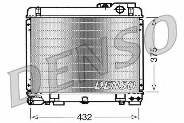 DENSO DRM05035 Радіатор охолодження двигуна DRM05035: Купити в Україні - Добра ціна на EXIST.UA!