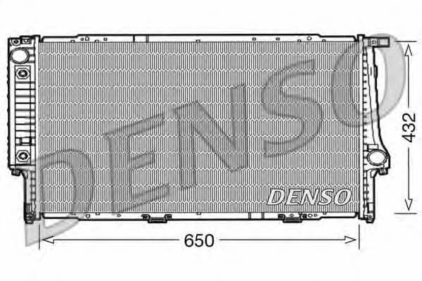 DENSO DRM05062 Радіатор охолодження двигуна DRM05062: Купити в Україні - Добра ціна на EXIST.UA!