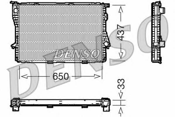 DENSO DRM05067 Радіатор охолодження двигуна DRM05067: Купити в Україні - Добра ціна на EXIST.UA!