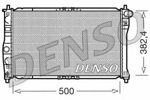 DENSO DRM08001 Радіатор охолодження двигуна DRM08001: Купити в Україні - Добра ціна на EXIST.UA!