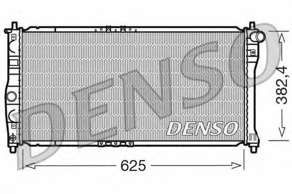 DENSO DRM08002 Радіатор охолодження двигуна DRM08002: Приваблива ціна - Купити в Україні на EXIST.UA!