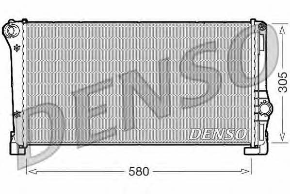DENSO DRM09104 Радіатор охолодження двигуна DRM09104: Купити в Україні - Добра ціна на EXIST.UA!