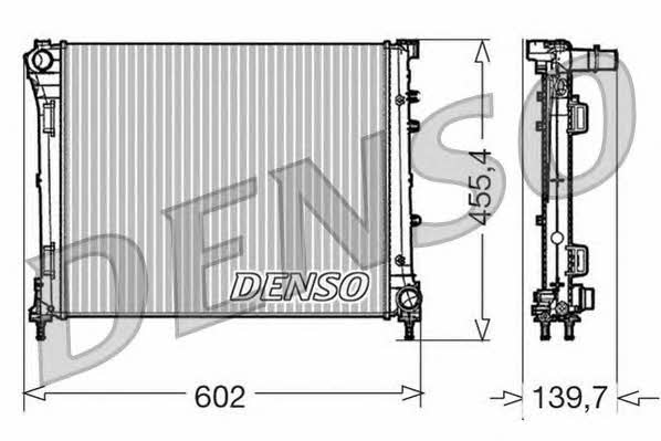 DENSO DRM09162 Радіатор охолодження двигуна DRM09162: Купити в Україні - Добра ціна на EXIST.UA!
