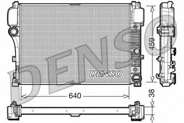 DENSO DRM17008 Радіатор охолодження двигуна DRM17008: Купити в Україні - Добра ціна на EXIST.UA!