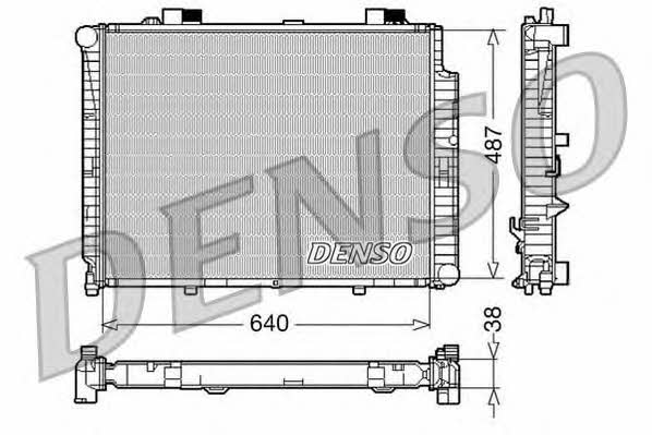DENSO DRM17085 Радіатор охолодження двигуна DRM17085: Купити в Україні - Добра ціна на EXIST.UA!