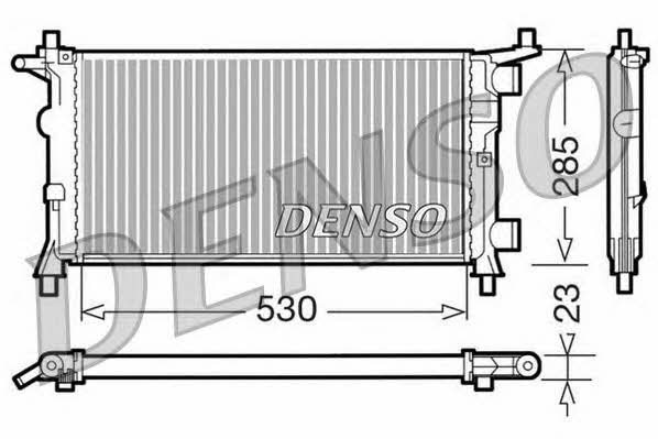 DENSO DRM20041 Радіатор охолодження двигуна DRM20041: Купити в Україні - Добра ціна на EXIST.UA!