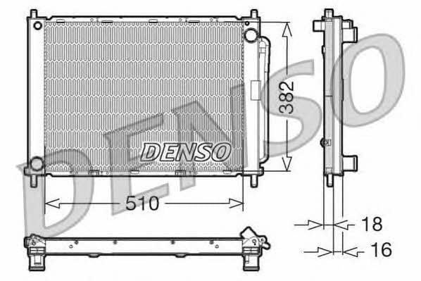 DENSO DRM23100 Радіатор кондиціонера (Конденсатор) DRM23100: Купити в Україні - Добра ціна на EXIST.UA!