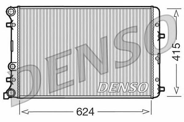 DENSO DRM27003 Радіатор охолодження двигуна DRM27003: Купити в Україні - Добра ціна на EXIST.UA!