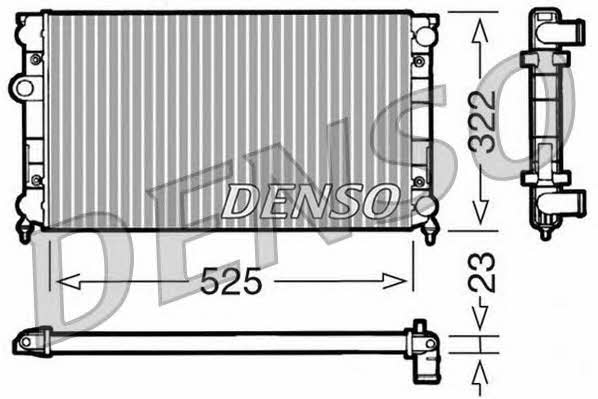 DENSO DRM32006 Радіатор охолодження двигуна DRM32006: Купити в Україні - Добра ціна на EXIST.UA!