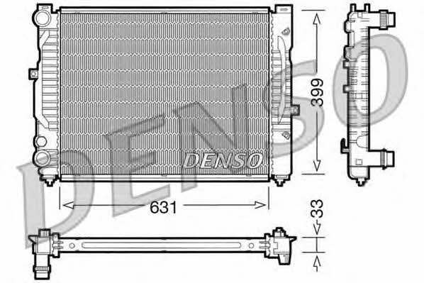 DENSO DRM32029 Радіатор охолодження двигуна DRM32029: Купити в Україні - Добра ціна на EXIST.UA!