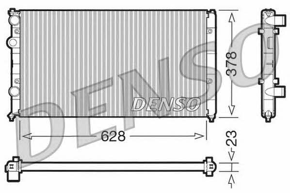DENSO DRM32035 Радіатор охолодження двигуна DRM32035: Купити в Україні - Добра ціна на EXIST.UA!