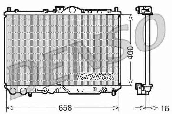 DENSO DRM45011 Радіатор охолодження двигуна DRM45011: Приваблива ціна - Купити в Україні на EXIST.UA!