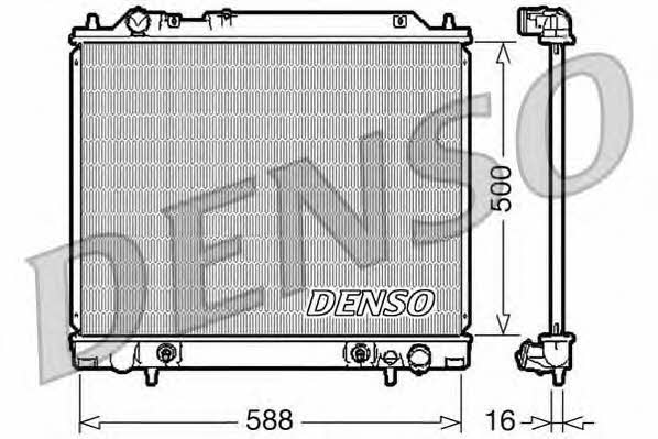 DENSO DRM45013 Радіатор охолодження двигуна DRM45013: Купити в Україні - Добра ціна на EXIST.UA!