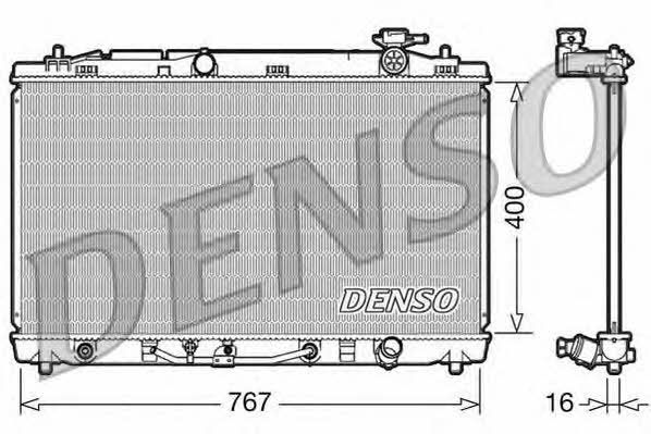 DENSO DRM50030 Радіатор охолодження двигуна DRM50030: Купити в Україні - Добра ціна на EXIST.UA!
