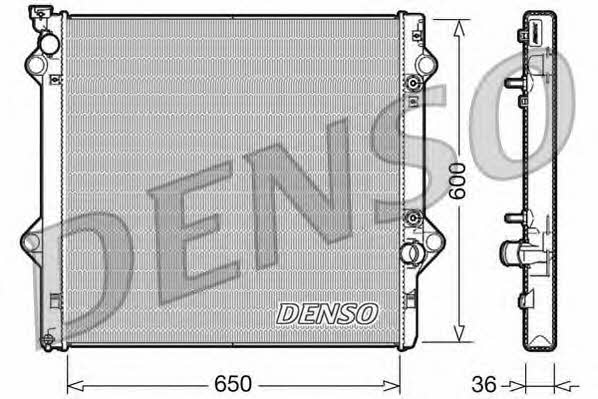 DENSO DRM50049 Радіатор охолодження двигуна DRM50049: Купити в Україні - Добра ціна на EXIST.UA!