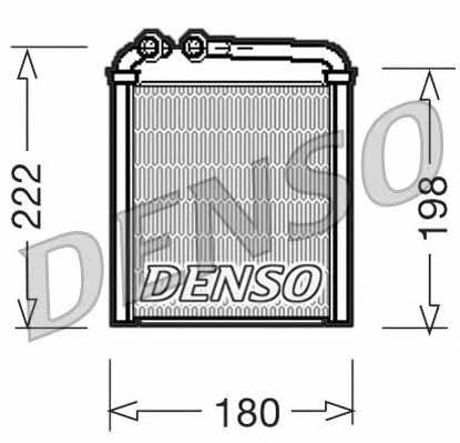 DENSO DRR32005 Радіатор опалювача салону DRR32005: Купити в Україні - Добра ціна на EXIST.UA!
