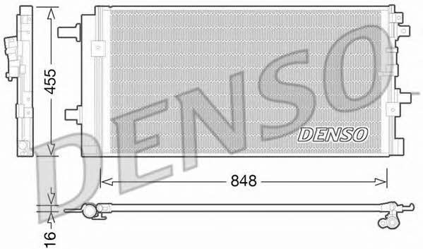 DENSO DCN02023 Радіатор кондиціонера (Конденсатор) DCN02023: Приваблива ціна - Купити в Україні на EXIST.UA!