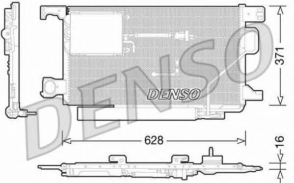 DENSO DCN17024 Радіатор кондиціонера (Конденсатор) DCN17024: Купити в Україні - Добра ціна на EXIST.UA!
